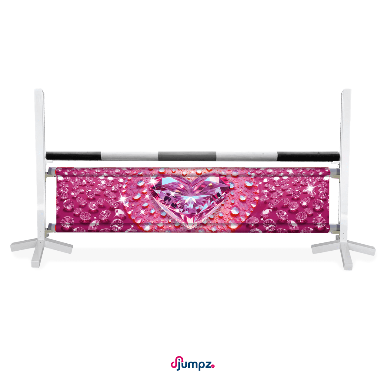 Hindernisdoek Pink Diamonds - Djumpz