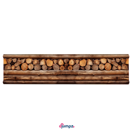 Hindernisdoek Eventing Cross Boomstammen