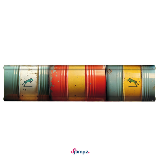 Djumpz Hindernisdoek Barrels Olievaten