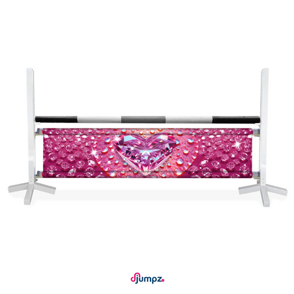 Hindernisdoek Pink Diamonds - Djumpz