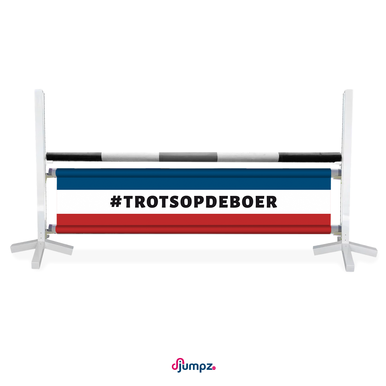 Hindernisdoek #Trotsopdeboer vlag
